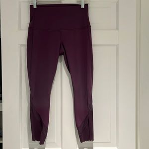 Lululemon Scalloped Hem Wunder under  🍋 size 8